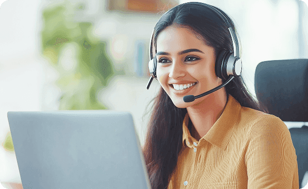 An Xponentiate talent partner on a call